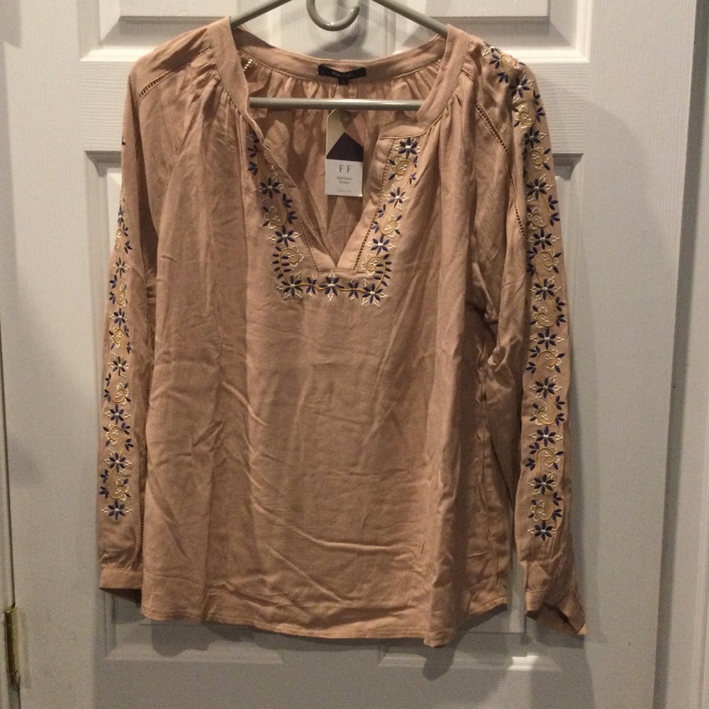 Embroidered Top
